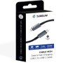 Subblim Cable USB-C a USB-C 240W 4.0 8K Thunderbolt 1.5m Negro